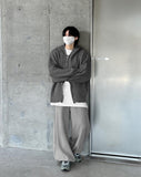Noah Hooded Knit Zip up