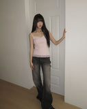 Radiun Lace V-Neck Slim Sleeveless
