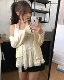Hien Dot Layered Muffler Set