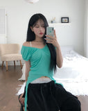 Linz Shirred Strap Short Sleeve