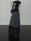 Ar knot check skirt