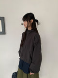 [unisex] Copat Check Hood Windbreaker Jumper