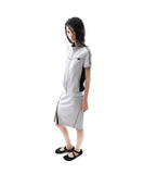 Metallic Tape Track Zip-Up