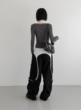 (Unisex) For the Multi-Pocket Cotton Cargo Pants