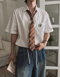 Sob Vintage Label Half Shirt