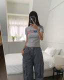 Termil Stars and Stripes Print Short Sleeve T-Shirt