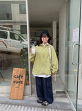 [unisex] Eiri Color Hood Over Wind jacket