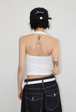 UBS DOT HALTER TOP