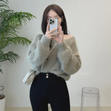 Shaggy Fur Knit