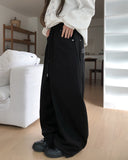 Liik Back Cross Studded Cotton Pants