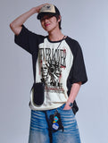 FEVER LOVER Raglan Short Sleeve T-shirt