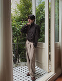 Evelyn stripe cotton shirt