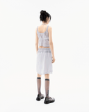 Halter Strap Plaid Sleeveless