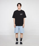 Small Flower Drawing Logo Smile Short Sleeve Tee