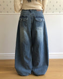 Tamami Balloon Wide Denim Pants