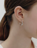 Precise (W) Hoop Earrings M