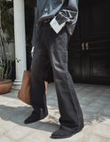 North Flare Washed Denim Pants
