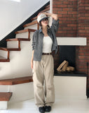 Poner Cation Parachute Diagonal Cargo Pants