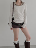 Hettie Striped Crop Shirt