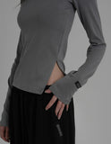 [ EEUN MADE ] V neck slim longsleeved