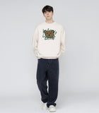 Big Drawing Letter Bear Sweatshirt