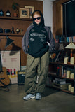 Digging Block Raglan Hoodie