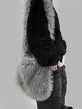 Vanin Fur Big Crossbody Bag