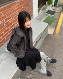 NYLON WIDE WINDBREAK