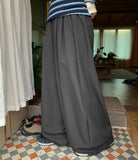 [BAONHAUS] Garen Balloon Banding Wide Slacks