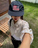 Mel Stripe Overfit Cotton Shirt