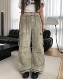 Kao Vintage Washed Cargo Pants