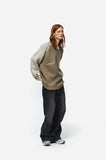 Emblem Mixed Embroidered Sweater