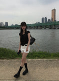 Curin Shirring Shorts