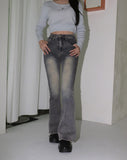 Safin Y2K Washing Bootcut Denim Pants