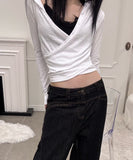 Melted bootcut denim