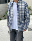 Siseu linen check shirt