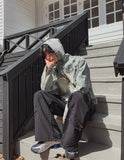 Tyrone Damage Hooded Denim Jacket