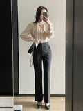 Kane Semi Bootcut Denim Slacks