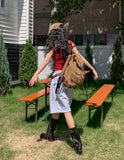 [MADE] Archivist Suede Utility Backpack