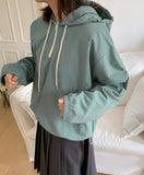 [BAONHAUS] Tempu nylon half-zip anorak hood