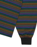 GOTHIC ARCH LOGO STRIPED LS TEE
