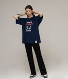 PEACE HEART Comics Short Sleeve Tee
