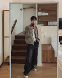 Ar Catbrush Wide Denim Pants