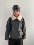 Pilance Quilted Fur Collar Jacket