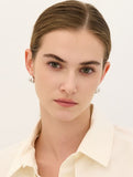 Plump Twist (W) One-Touch Earrings M