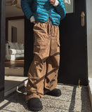 Melty Rivet Corduroy Wide Pants