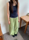 Torni Color Cotton Banding Pants
