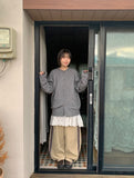 [unisex] Onui Round Over Knit Cardigan