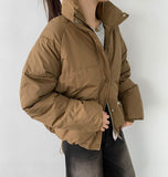 Gugu High Quality Lightweight Pocket Zipper High Neck Padding