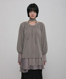 3-Layered Scarf Long Sleeve
